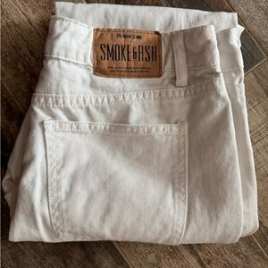 Smoke & Ash white jeans